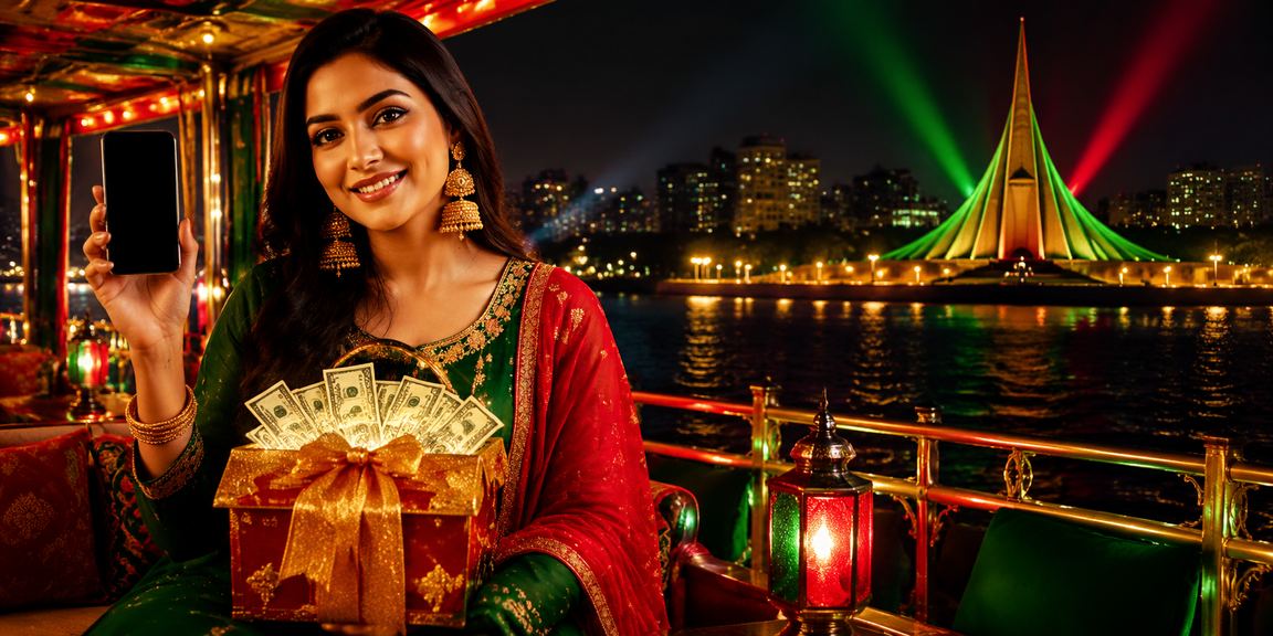 মোবাইল ক্যাসিনো খেলতে রংপুর উৎসবের দৃশ্য